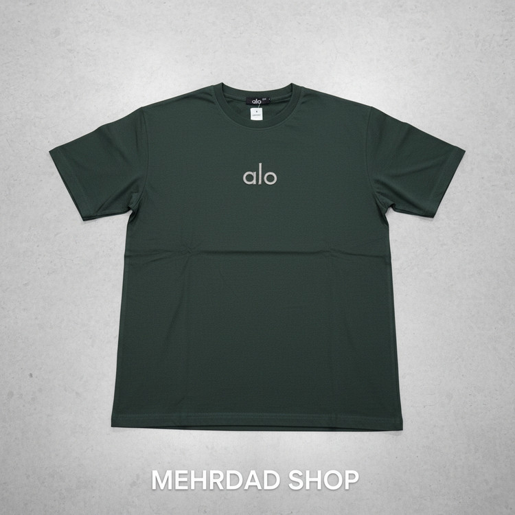 تیشرت برند ALO پارچه دونخ گرم بالا بسیار باکیفیت