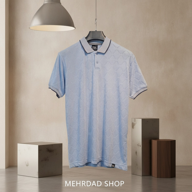 پولوشرت خاص و ترند طرح مراکشی برند ZARA