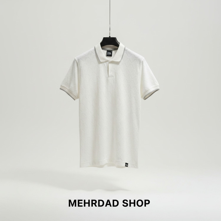 پولوشرت خاص و ترند طرح مراکشی برند ZARA